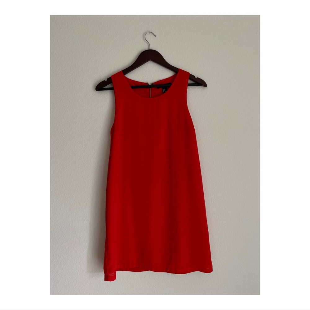 Red dress